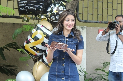 Mumbai: Actress Ananya Pandey celebrates her 21st birthday in Mumbai on Oct 30, 2019. (Photo: IANS)