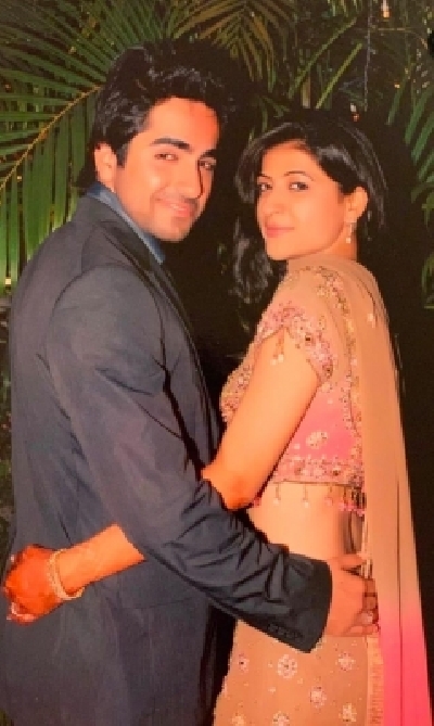 Ayushmann Khurrana and his wife Tahira Kashyap took to social media to wish each other on their wedding anniversary on Friday.