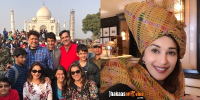 Madhuri Dixit At Taj Mahal