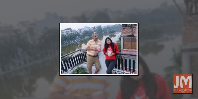 Varun Badola, Shweta Tiwari gorge on Delhi street food