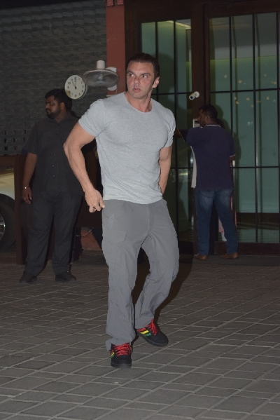 Mumbai: Actor Sohail Khan at the wedding anniversary party of his sister Arpita Khan and brother-in-law Aayush Sharma in Mumbai on Nov 18, 2019. (Photo: IANS)