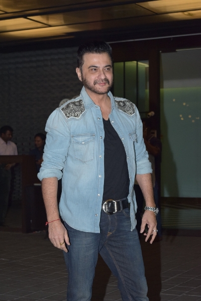 Mumbai: Actor Sanjay Kapoor at the wedding anniversary party of actor Aayush Sharma and his wife Arpita Khan in Mumbai on Nov 18, 2019. (Photo: IANS)
