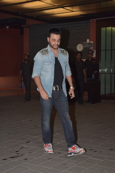 Mumbai: Actor Sanjay Kapoor at the wedding anniversary party of actor Aayush Sharma and his wife Arpita Khan in Mumbai on Nov 18, 2019. (Photo: IANS)
