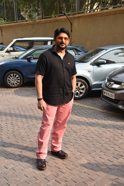 Mumbai: Actor Arshad Warsi during the promotions of his upcoming film "Pagalpanti" in Mumbai on Nov 16, 2019. (Photo: IANS)