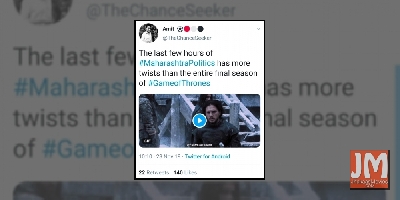 Memes compare Maharashtra politics to Game of Thrones