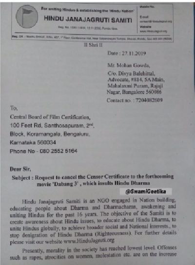 Even as #BoycottDabangg3 has been trending on Twitter since Friday morning over netizens