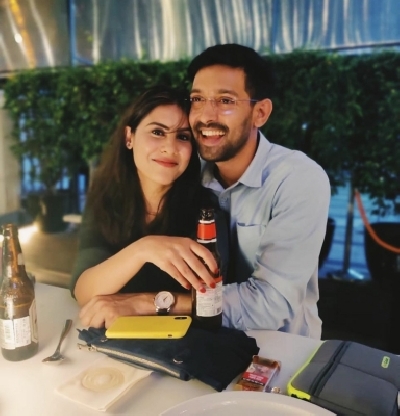 Actor Vikrant Massey got engaged to his long time girlfriend Sheetal Thakur in a private roka ceremony. 