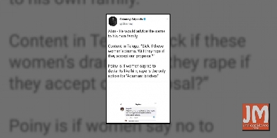 Filmmaker's warped tip: Women should carry condom, cooperate in rape