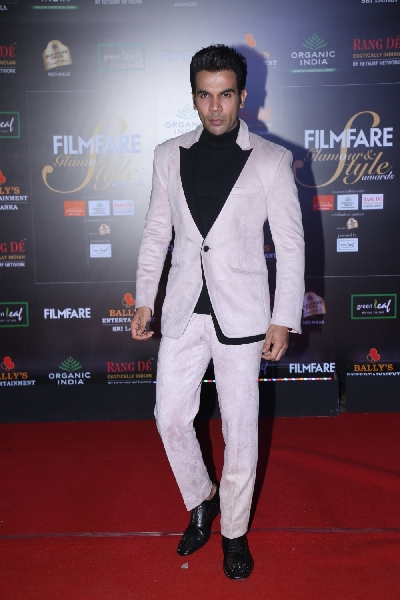 Mumbai: Actor Rajkummar Rao on the red carpet of Filmfare Glamour And Style Awards 2019 in Mumbai on Dec 3, 2019. (Photo: IANS)