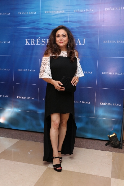 Mumbai: Actress Tina Ambani arrives at the first year anniversary celebration of fashion designer Kresha Bajaj's store in Mumbai on Dec 7, 2019. (Photo: IANS)