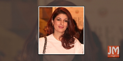 Twinkle Khanna flaunts her embroidery work