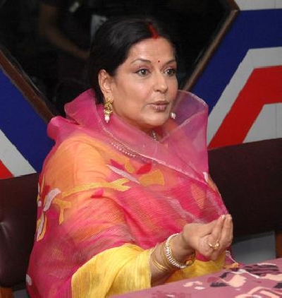 Actress Moushumi Chatterjee