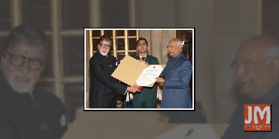 Amitabh Bachchan receives Dadasaheb Phalke Award